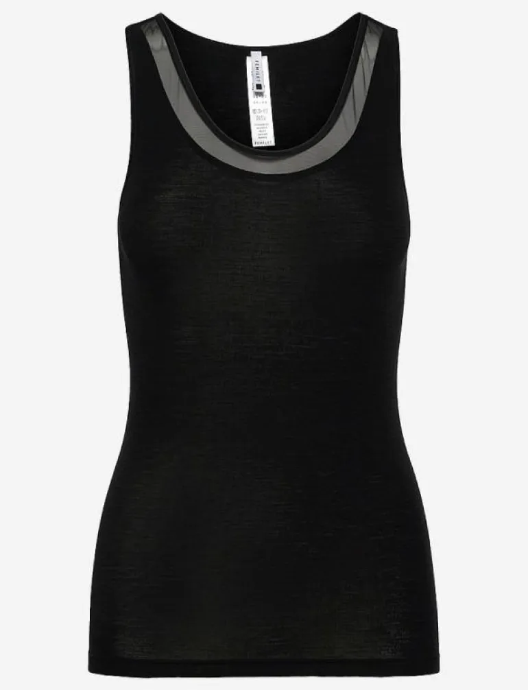 JULIANA TANK TOP WOOL - Linnen
