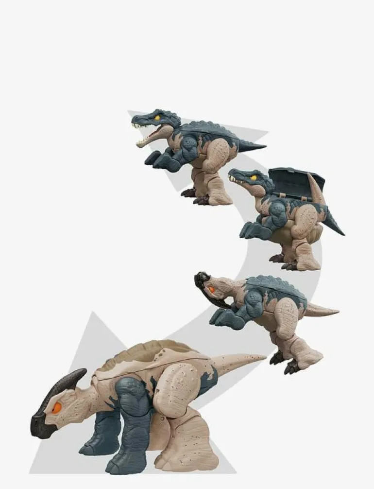 Jurassic World FIERCE CHANGERS DOUBLE DANGER Baryonyx & Parasaurolophus - Djur
