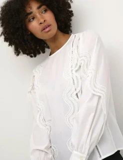 KAchristine Blouse - Långärmade blusar