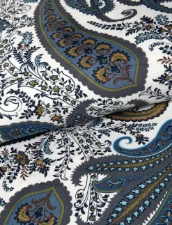 KEY WEST PAISLEY SINGLE DUVET - Påslakan