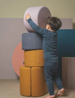 KK Circle - Soft Rose - Sittpuffar