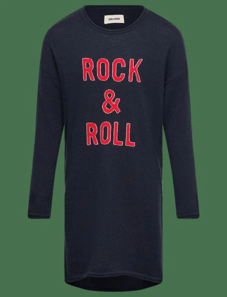KNITTING DRESS - Långärmade vardagsklänningar