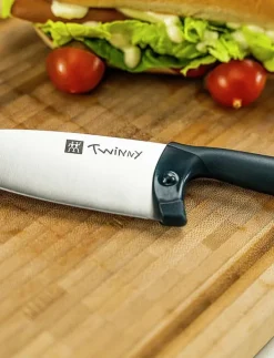 Kockkniv 10 cm Blå - Kockknivar