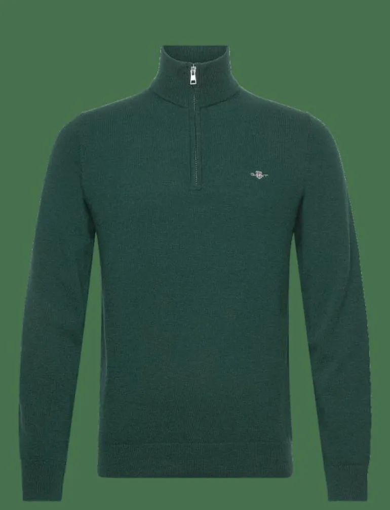 LAMBSWOOL BLEND HALF ZIP - Stickat