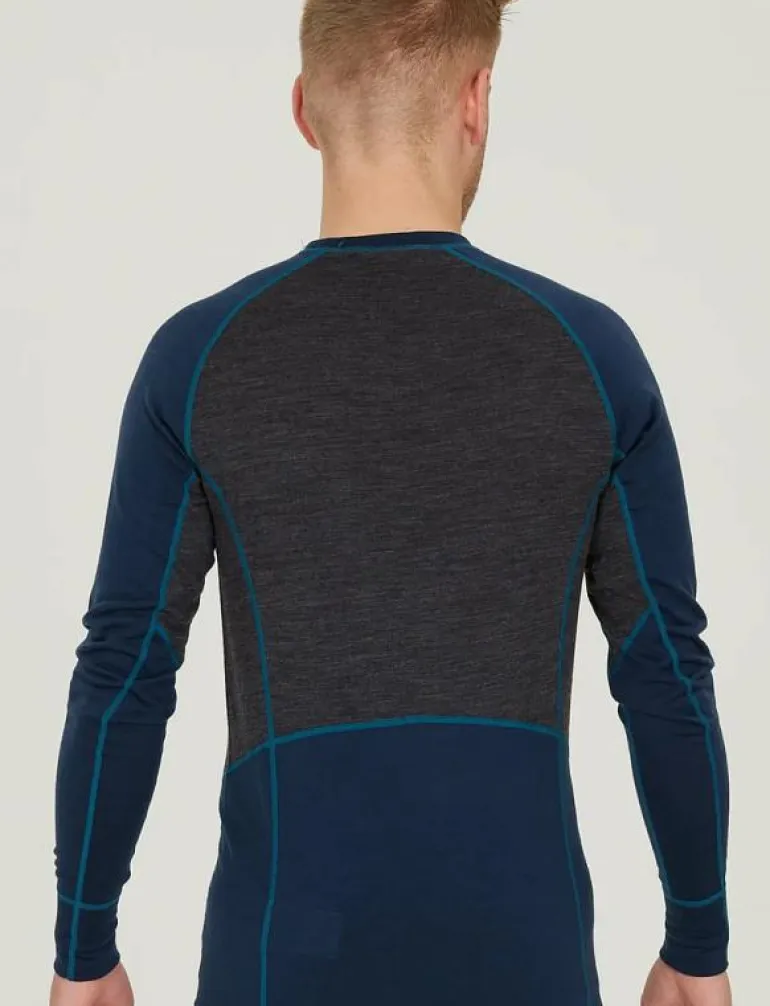 Lapas M L-S Wool Mesh Baselayer Tee - Underställströja