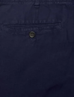 Lateef Slim Tapered Fit Linen Cargo Pant - Linnebyxor