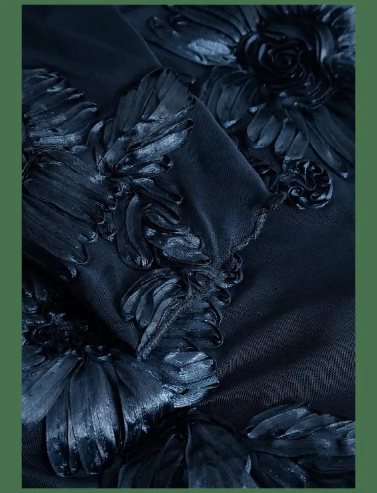 Lavinia L/S Dress - Midiklänningar