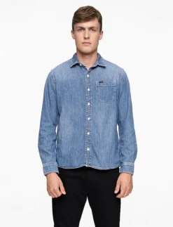 LEESURE SHIRT - Jeansskjortor