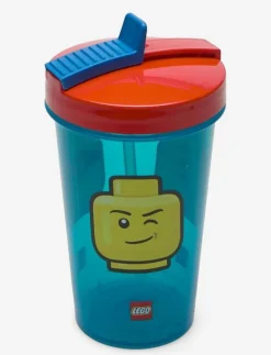 LEGO TUMBLER WITH STRAW ICONIC BOY - Matdags
