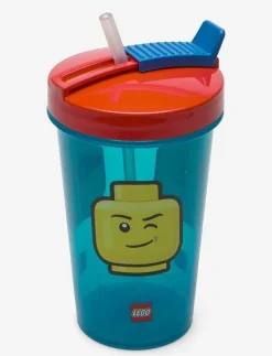 LEGO TUMBLER WITH STRAW ICONIC BOY - Matdags