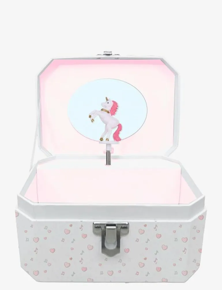 Lillie and Ellie - Music Box - Unicorn - Smyckeskrin
