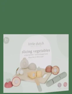 Little Dutch - Cutting vegetables FSC - Leksaksmat & Leksakstårtor