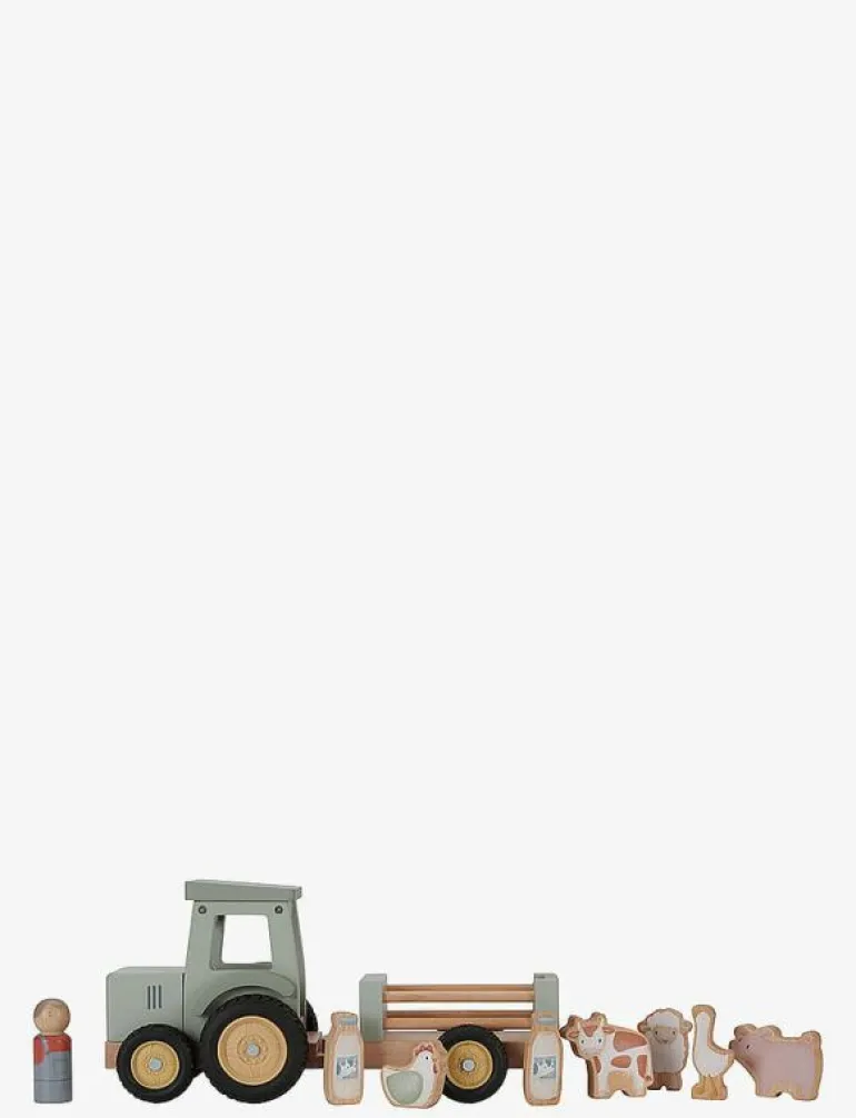 Little Dutch - Tractor with trailer Little Farm - Traktorer
