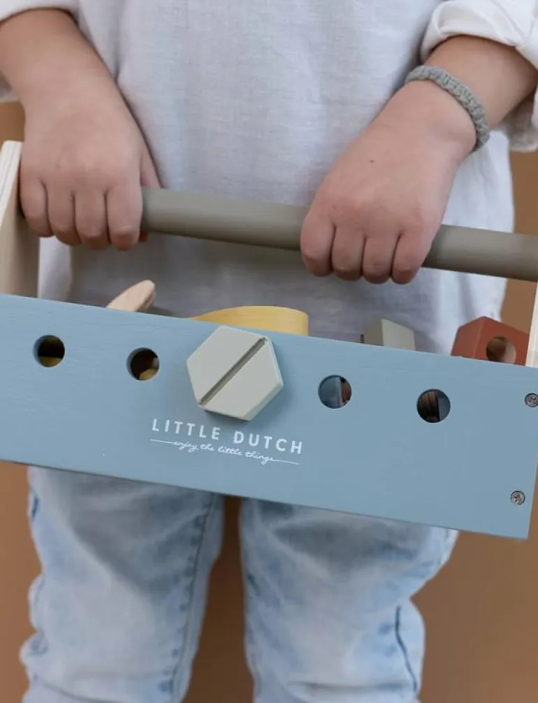Little Dutch - Wooden Toolbox - Leksaksverktyg