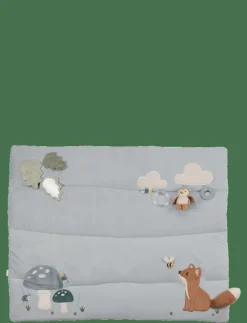 Little Dutch Playpen mat 75 x 95cm Forest Friends GRS - Lekmattor