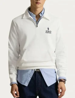 Logo Fleece Collared Sweatshirt - Stickat