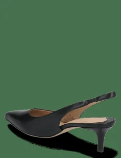 Lolah Burnished Leather Slingback Pump - Pumps