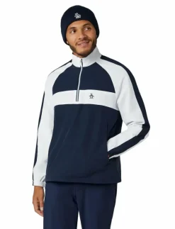 Long Sleeve 1/4-Zip Colour Block Jacket - Golfjackor