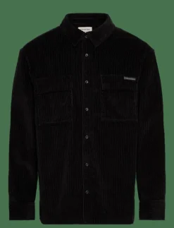 LS CORDUROY POCKET RELAXED SHIRT - Manchesterskjortor