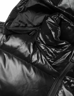 LS GLOSSY CHANNELED PUFFER JKT - Fodrade jackor