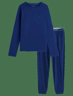 LS JERSEY PJ SET CUFFED - Pyjamas