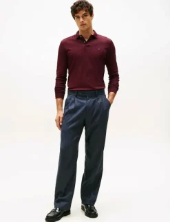L/S LIQUID COTTON REG POLO - Långärmade pikéer