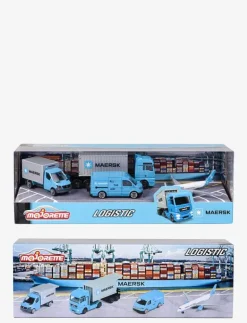 Majorette Maersk 4-Pack Presentförpackning - Lastbilar