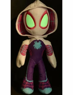 Marvel Ghost Spider Gosedjur med Självlysande Ögon (25 cm) - Mjuka leksaker