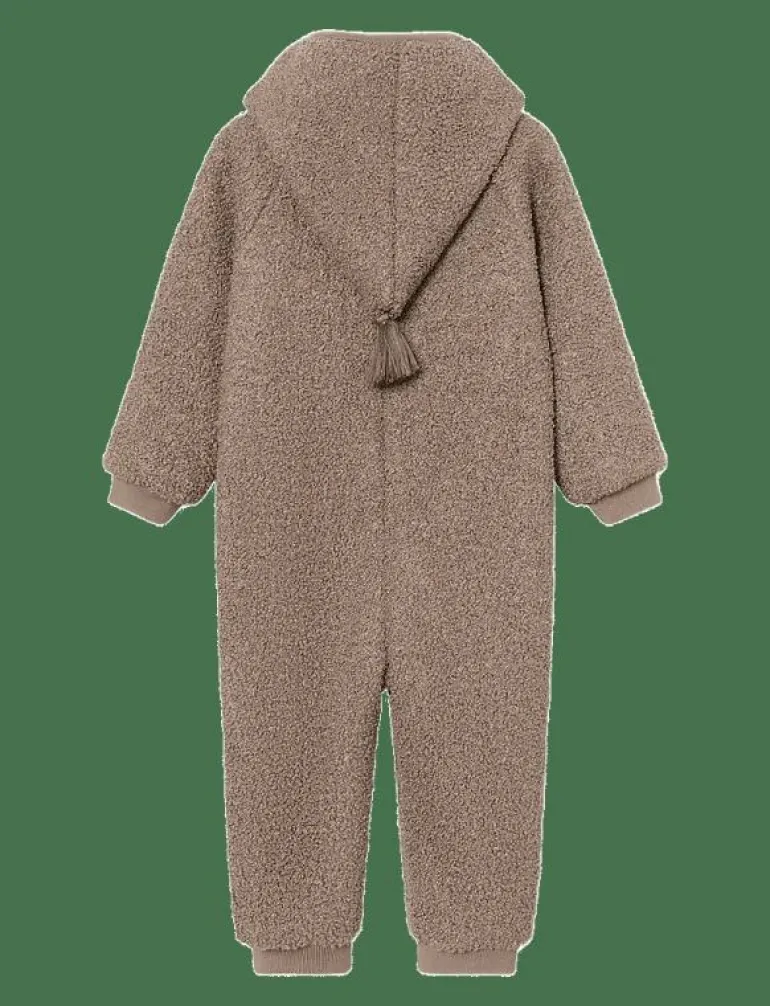 MATADEL teddyfleece jumpsuit. GRS - Långärmad bodysuit