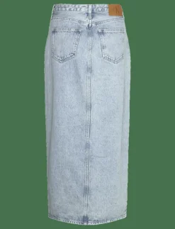 MAXI DENIM SKIRT - Maxikjolar