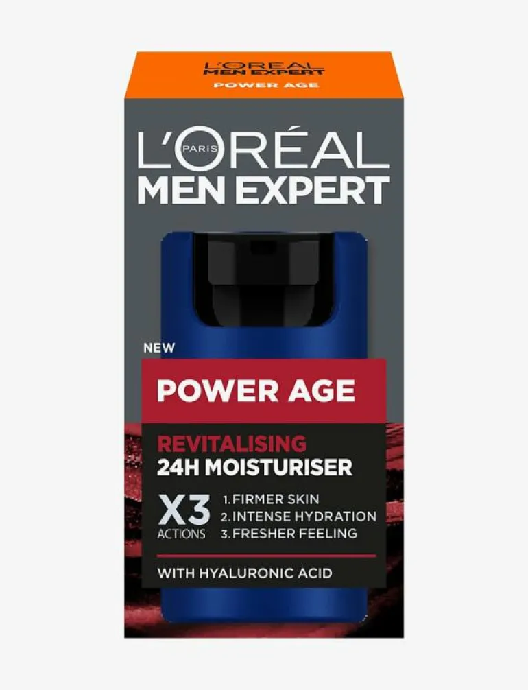 Men Expert Power Age Revitalizing Moisturizer 50ml - Ansiktsvård