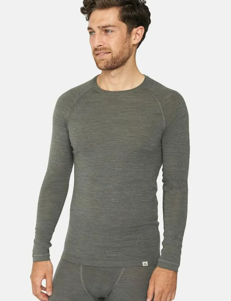 Men's Merino Long Sleeved Shirt - Underställströja