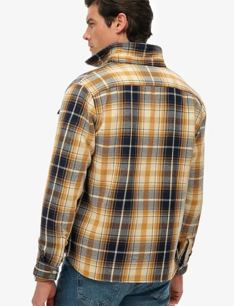 MERCHANT HEAVY CHECKED SHIRT - Rutiga skjortor