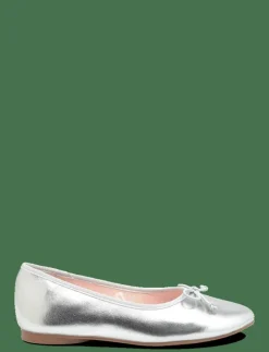 Metallic ballet flats with bow - Ballerinaskor & Slip-ons