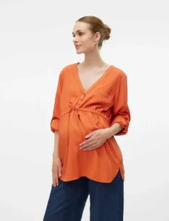 MLALICIA LIA L/S WO TOP 2F A. - Långärmade blusar