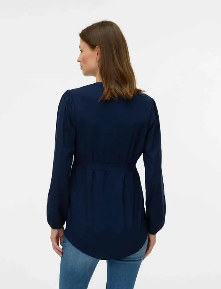 MLELVA LIA L/S WO TOP 2F - Långärmade blusar