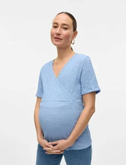 MLNOVA TESS SS JRS TOP 2F - Kortärmade blusar