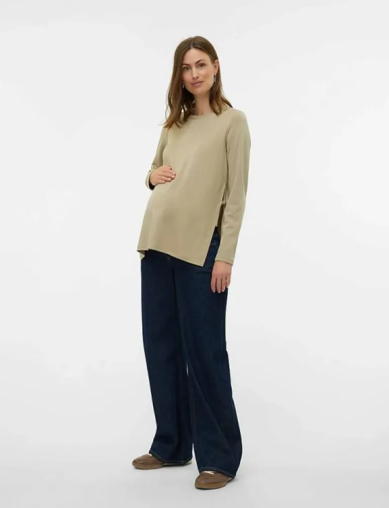 MLRINA VITA LS JRS TOP 2F - Långärmade toppar