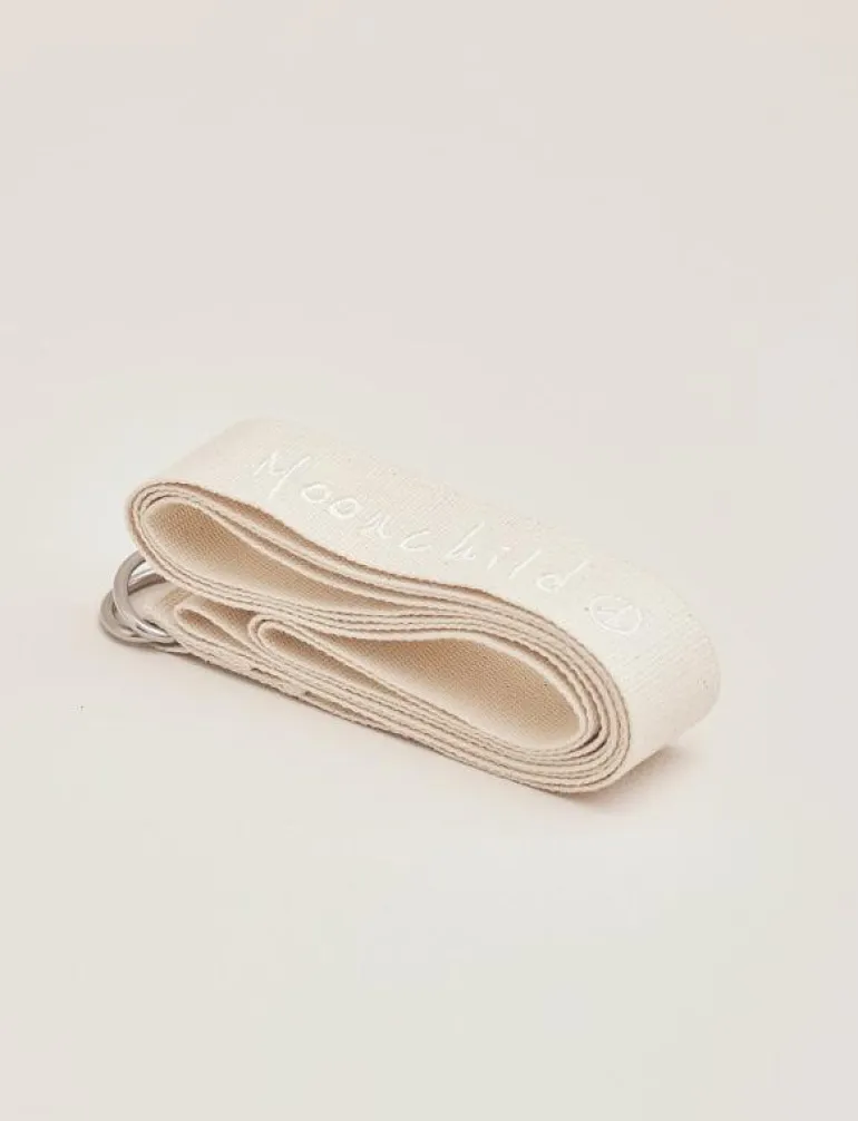 Moonchild Yoga Strap - Organic Cott - Yogablock & yogaremmar