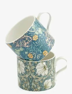 Morris & Co Mug Seaweed & Pimpernel 2-p - Kaffekoppar