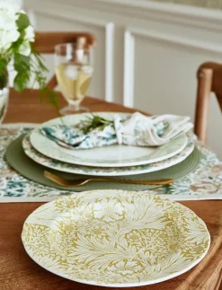 Morris & Co Plate Marigold 4-pack - Mattallrikar