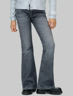 MR FLARE MID GREY STONE - Bootcut jeans