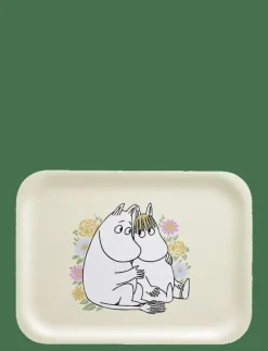 Mumin bricka Blommor 27x20cm - Brickor