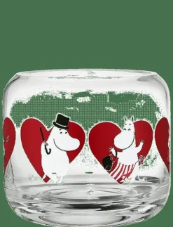 Mumin ljushållare Hjärta 8cm - Dekoration