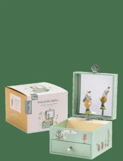 Musical Jewellery Box - Trois Petits Lapins - Smyckeskrin