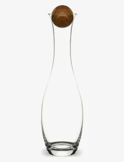 Nature wine/water carafe with oak stopper - Kannor & Karaffer
