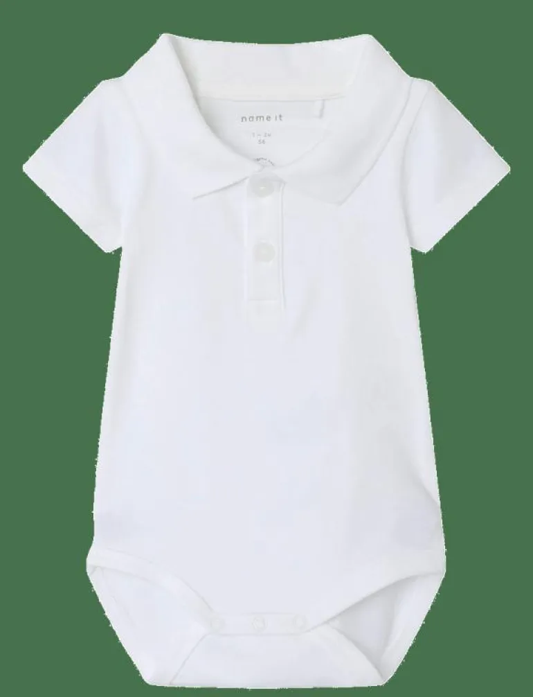 NBMHOLGER SS POLO BODY - Kortärmad body