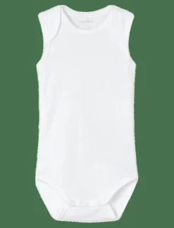 NBNBODY 3P TANK SOLID WHITE 3 NOOS - Ärmlös body