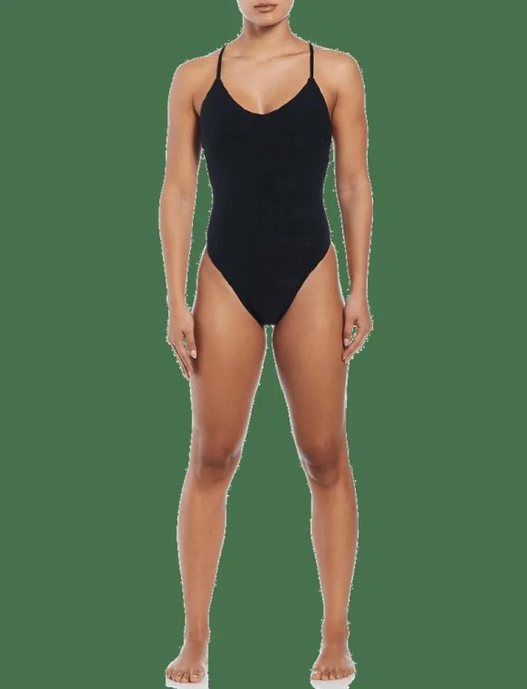 Nike W Terry One Piece Retro Flow - Baddräkter