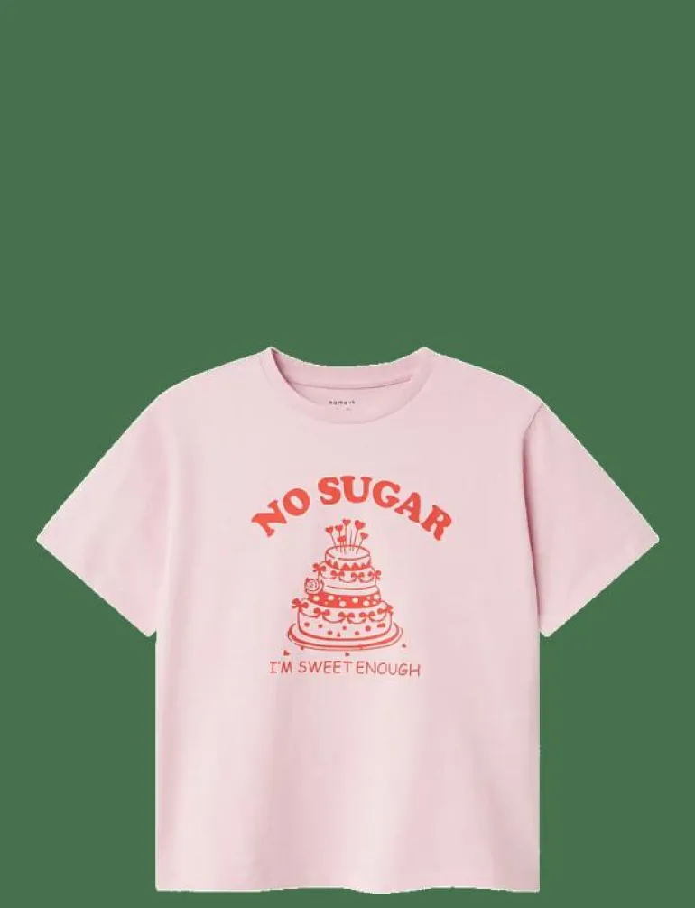 NKFNASSANDRA NREG SS TOP - Kortärmade
